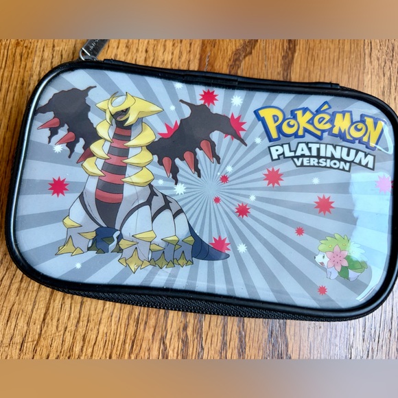 Pokemon Platinum Version Carrying Case Nintendo DS Travel Case - Picture 2 of 6